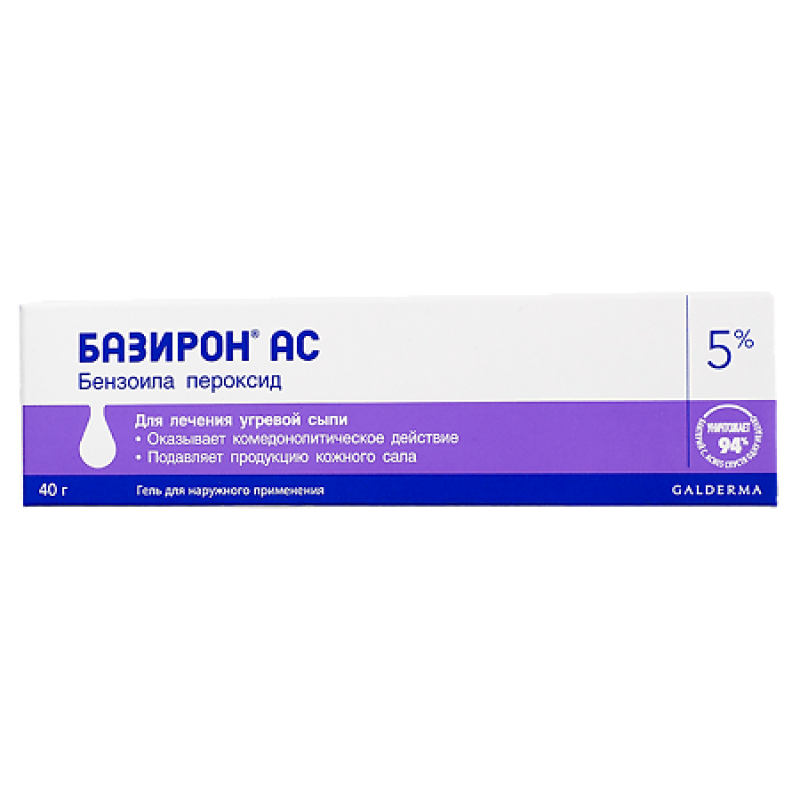 Բազիրոն АС դոնդող 5% 40գ
