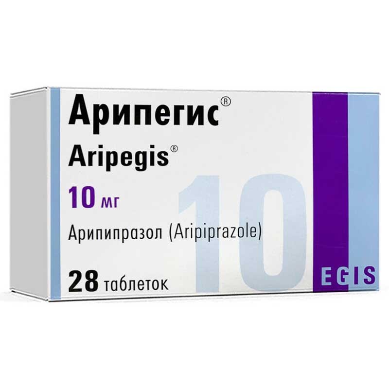 Արիպեգիս դեղահաբ 10մգ * 28