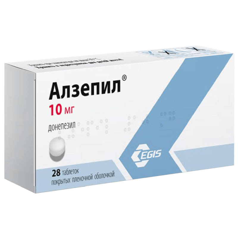 Ալզեպիլ դեղահաբ 10մգ * 28