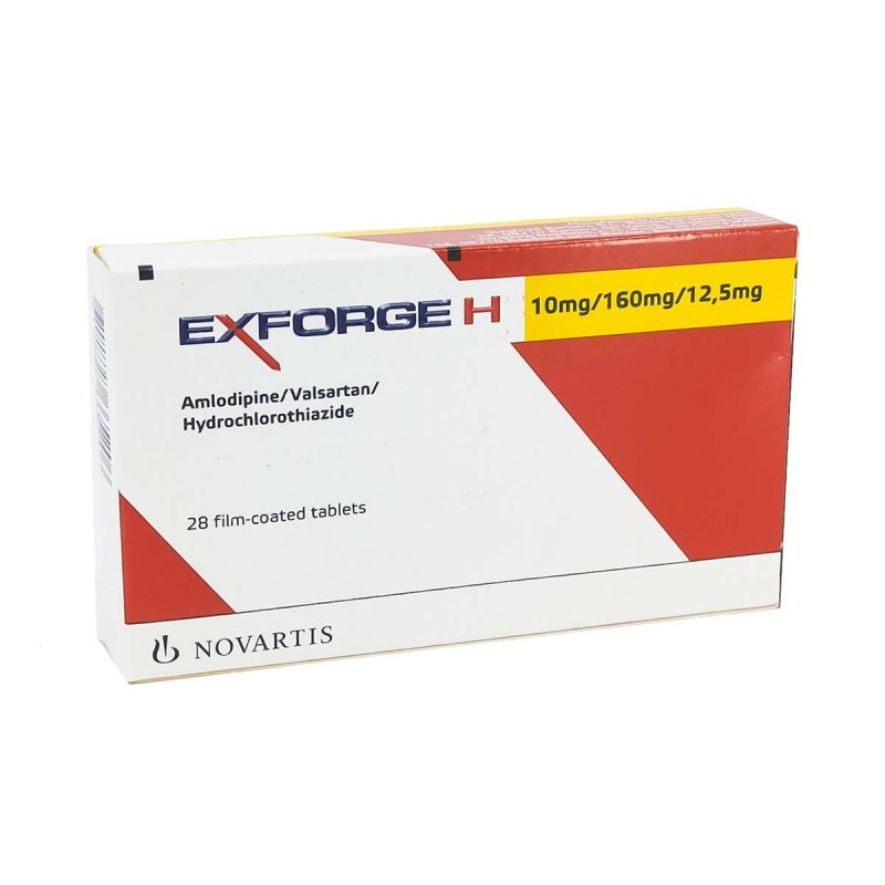 Էքսֆորժ Հ դեղահաբ 10մգ/160մգ/12․5մգ * 14