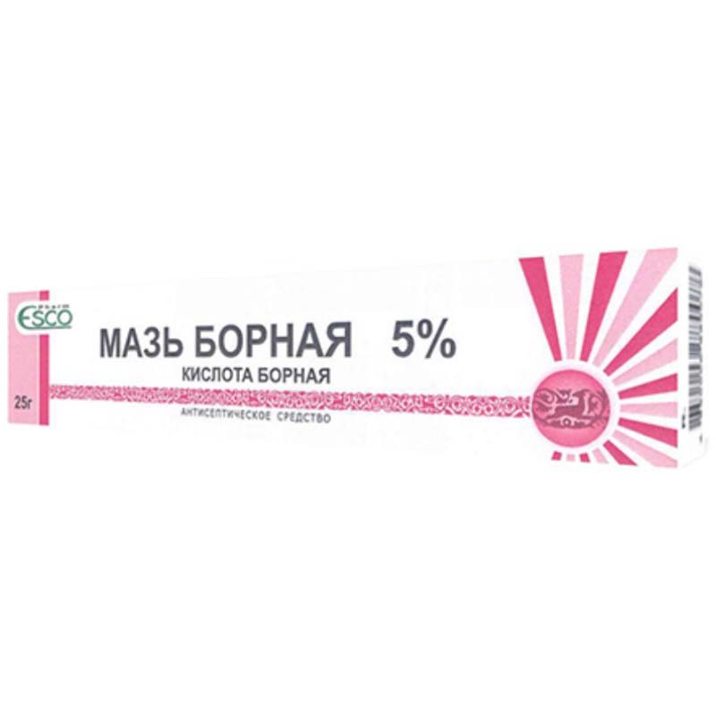 Բորաթթվի քսուք պարկուճ 5% 25գ