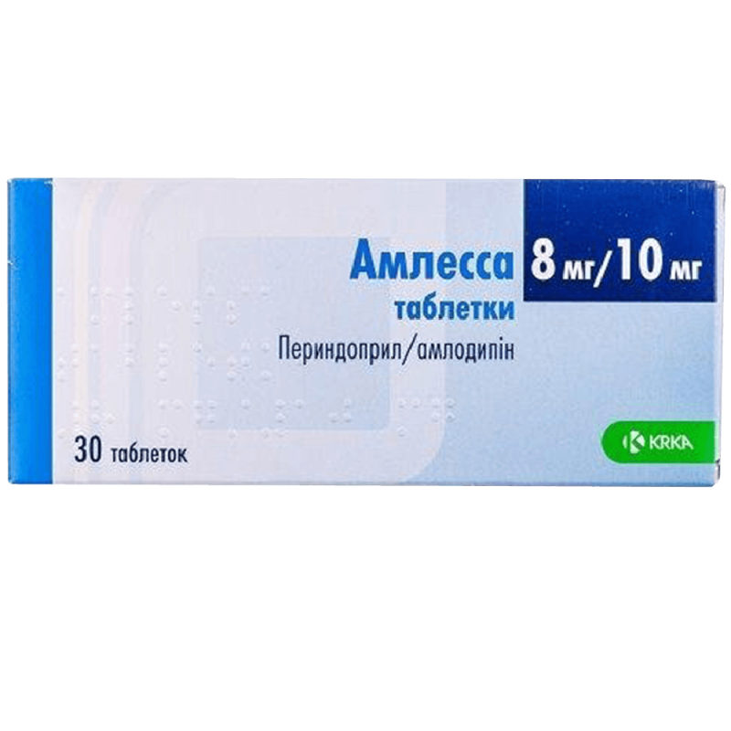Ամլեսսա դեղահաբ 8մգ/10մգ * 30