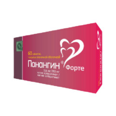 Պանանգին Ֆորտե դեղահաբ 316մգ/280մգ N60