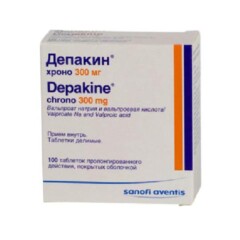 Դեպակին խռօնօ դեղահաբ թաղանթապատ 500մգ * 30