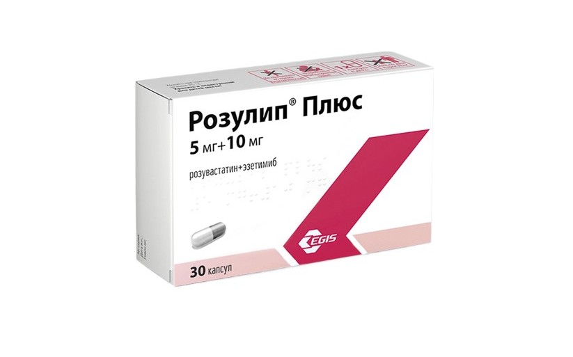 Ռոզուլիպ պլյուս դպճ 5մգ/10մգ Nº30